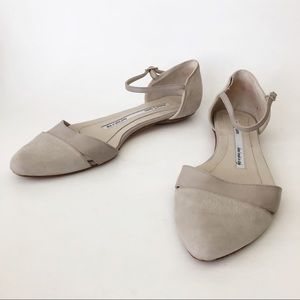 Dusica Kotur Sacks Gray Ankle Strap Flat 36.5